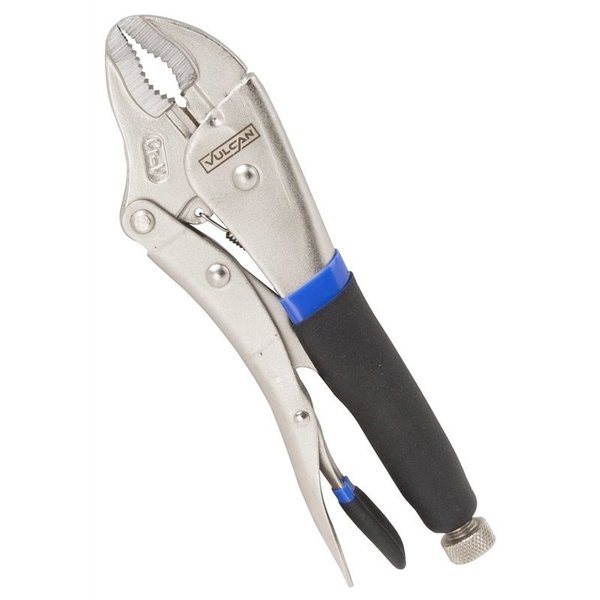 Vulcan Pliers Curved Jaw Locking 10In JL-NP022